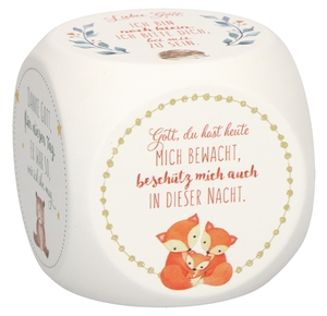 Gute Nacht, kleiner Schatz - Gebetswürfel. Butzon & Bercker, 2024.
