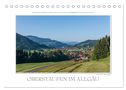 Emotionale Momente: Oberstaufen im Allgäu. (Tischkalender 2025 DIN A5 quer), CALVENDO Monatskalender