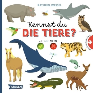 Kennst du die Tiere? - Pappbilderbuch über Tiere auf dem Bauernhof, im Meer, im Wald und anderswo - mit Schiebern zum Rausziehen und Mitraten für Kinder ab 2 Jahren. Carlsen Verlag GmbH, 2024.
