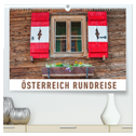 Österreich Rundreise (hochwertiger Premium Wandkalender 2025 DIN A2 quer), Kunstdruck in Hochglanz