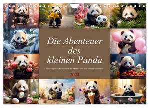 Meutzner, Dirk. Die Abenteuer des kleinen Panda (Wandkalender 2024 DIN A4 quer), CALVENDO Monatskalender - Inspirierende Bilder eines kleinen Pandas für jeden Tag des Jahres. Calvendo, 2023.
