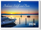 Bodensee-Schiffe und Boote (Wandkalender 2024 DIN A4 quer), CALVENDO Monatskalender