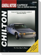 GM Caprice, 1990-93 1990-93 Repair Manual