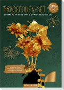 Prägefolien-Set Blumenstrauß