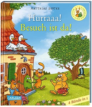 Sodtke, Matthias. Nulli & Priesemut: Hurraaa! Besuch ist da! - 4 Bände in 1 - Sammelband VI mit Nulli und Priesemut | Ein Bilderbuch-Sammelband für Kinder ab 3 Jahren. Carlsen Verlag GmbH, 2023.