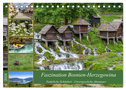 Faszination Bosnien-Herzegowina (Tischkalender 2024 DIN A5 quer), CALVENDO Monatskalender