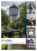 Emden - Sehenswertes der Seehafenstadt (Wandkalender 2025 DIN A4 hoch), CALVENDO Monatskalender