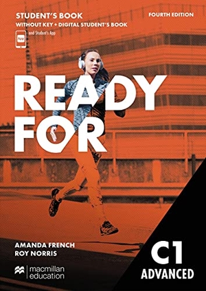 French, Amanda / Roy Norris. Ready for C1 Advanced.  Student's Book Package with Digital Student's Book and App (without Key) - Fourth edition. Hueber Verlag GmbH, 2022.