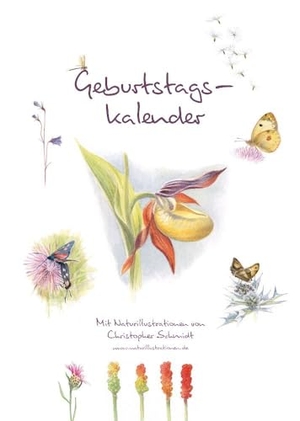 Schmidt, Christopher. Geburtstagskalender - Naturillustrationen von Christopher Schmidt. Pala- Verlag GmbH, 2024.