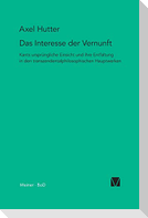 Das Interesse der Vernunft