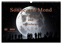 Sonne und Mond - faszinierend und anziehend (Wandkalender 2024 DIN A3 quer), CALVENDO Monatskalender