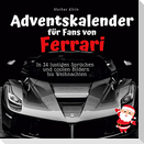 Adventskalender für Fans von Ferrari