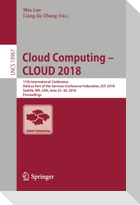 Cloud Computing ¿ CLOUD 2018