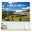Almen im Ultental (hochwertiger Premium Wandkalender 2024 DIN A2 quer), Kunstdruck in Hochglanz