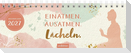 Tischkalender Einatmen. Ausatmen. Lächeln. 2027