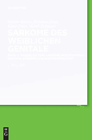 Köhler, Günter / Zygmunt, Marek et al. Andere seltene Sarkome, Mischtumoren, genitale Sarkome und Schwangerschaft. De Gruyter, 2015.