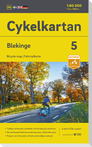 Cykelkartan Blad 5 Blekinge 1:90000