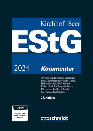 Seer, Roman (Hrsg.). Einkommensteuergesetz (EStG). Schmidt , Dr. Otto, 2024.