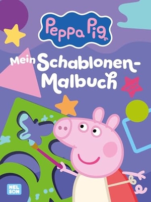 Peppa Wutz Ausmalbilder: Mein Schablonen-Malbuch - Mit toller Papp-Schablone. Nelson Verlag, 2026.