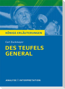 Des Teufels General von Carl Zuckmayer. Textanalyse und Interpretation