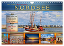 Mit dem Wohnmobil an die Nordsee (Wandkalender 2024 DIN A4 quer), CALVENDO Monatskalender