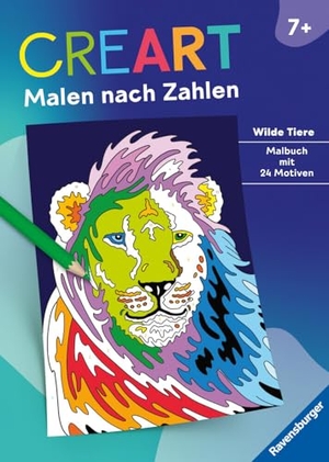 CreArt Malen nach Zahlen ab 7: Wilde Tiere. Ravensburger Verlag, 2024.