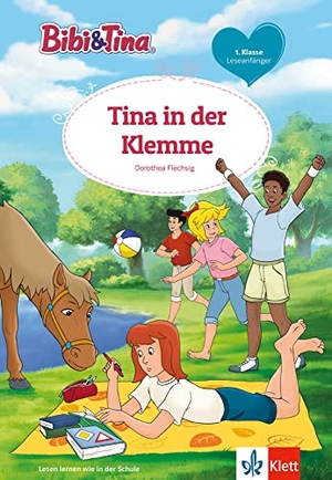 Flechsig, Dorothea. Bibi & Tina: Tina in der Klemme - Leseanfänger 1. Klasse, ab 6 Jahren. Klett Lerntraining, 2022.