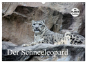 Der Schneeleopard (Wandkalender 2024 DIN A3 quer), CALVENDO Monatskalender