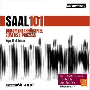 Saal 101 - Dokumentarhörspiel zum NSU-Prozess. Hoerverlag DHV Der, 2021.