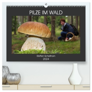 Schellhorn, Steffen. PILZE IM WALD (hochwertiger Premium Wandkalender 2024 DIN A2 quer), Kunstdruck in Hochglanz - Die schönsten Pilze aus den heimischen Wäldern. Calvendo, 2023.