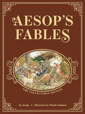 Aesop. Aesop's Fables: The Collectible Leather Edition - The Classic Edition by acclaimed illustrator, Charles Santore. HarperCollins Focus, 2026.
