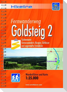 Hikeline Wanderführer  Fernwanderweg Goldsteig 2