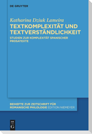 Textkomplexität und Textverständlichkeit