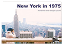 New York in 1975 (Wandkalender 2025 DIN A2 quer), CALVENDO Monatskalender