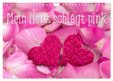 Mein Herz schlägt pink (Wandkalender 2025 DIN A4 quer), CALVENDO Monatskalender
