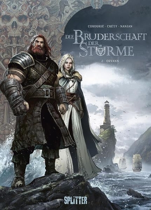 Cordurié, Sylvain. Die Bruderschaft der Stürme. Band 2 - Orvann. Splitter Verlag, 2026.