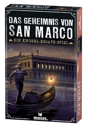 Colovini, Leo. Das Geheimnis von San Marco - Ein Knobel-Escape Spiel. moses. Verlag GmbH, 2022.