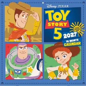 Neumann Verlage GmbH & Co KG (Hrsg.). TOY STORY 5 2027 - Wandkalender 30x30 cm (30x60 cm geöffnet) mit Notizkalendarium und Woody, Buzz Lightyear & Jessie. Pyramid Lizenzen, 2026.