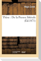 Thèse