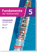 Fundamente der Mathematik 5. Schuljahr. Niedersachsen - Arbeitsheft zum Schulbuch mit Medien und Lösungen