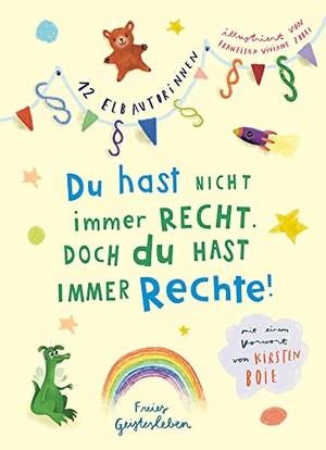 12 Elbautorinnen. Du hast nicht immer recht. Doch du hast immer Rechte! - 12 Geschichten. Freies Geistesleben GmbH, 2025.
