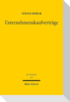 Unternehmenskaufverträge