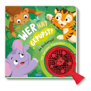Trötsch Verlag GmbH & Co. KG (Hrsg.). TRÖTSCH - Spielbuch Wer hat gepupst? Im Dschungel| Ab 3 Jahren - Entdeckerbuch Beschäftigungsbuch Spielbuch. Trötsch Verlag GmbH, 2026.