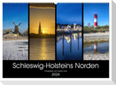 Schleswig-Holsteins Norden (Wandkalender 2024 DIN A2 quer), CALVENDO Monatskalender