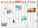 Uli Stein Jahresplaner 2027: Posterkalender