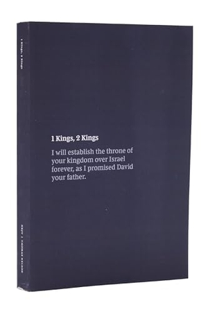 Smyth, Sewn / Thomas Nelson Publishers. NKJV Bible Journal - 1-2 Kings, Paperback, Comfort Print - Holy Bible, New King James Version. Thomas Nelson, 2020.