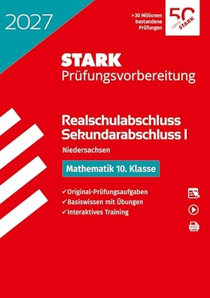 STARK Mathematik - Realschulabschluss 2027 Niedersachsen - Prüfungsvorbereitung. Stark Verlag GmbH, 2026.