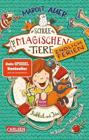 Auer, Margit. Die Schule der magischen Tiere. Endlich Ferien 1: Rabbat und Ida - Fröhliches Kinderbuch über sprechende Tiere ab 8 Jahren. Carlsen Verlag GmbH, 2025.