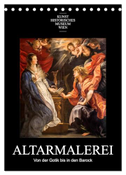 Altarmalerei (Tischkalender 2024 DIN A5 hoch), CALVENDO Monatskalender
