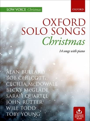 Oxford. Oxford Solo Songs: Christmas - 14 songs with piano. Oxford University Press, 2021.